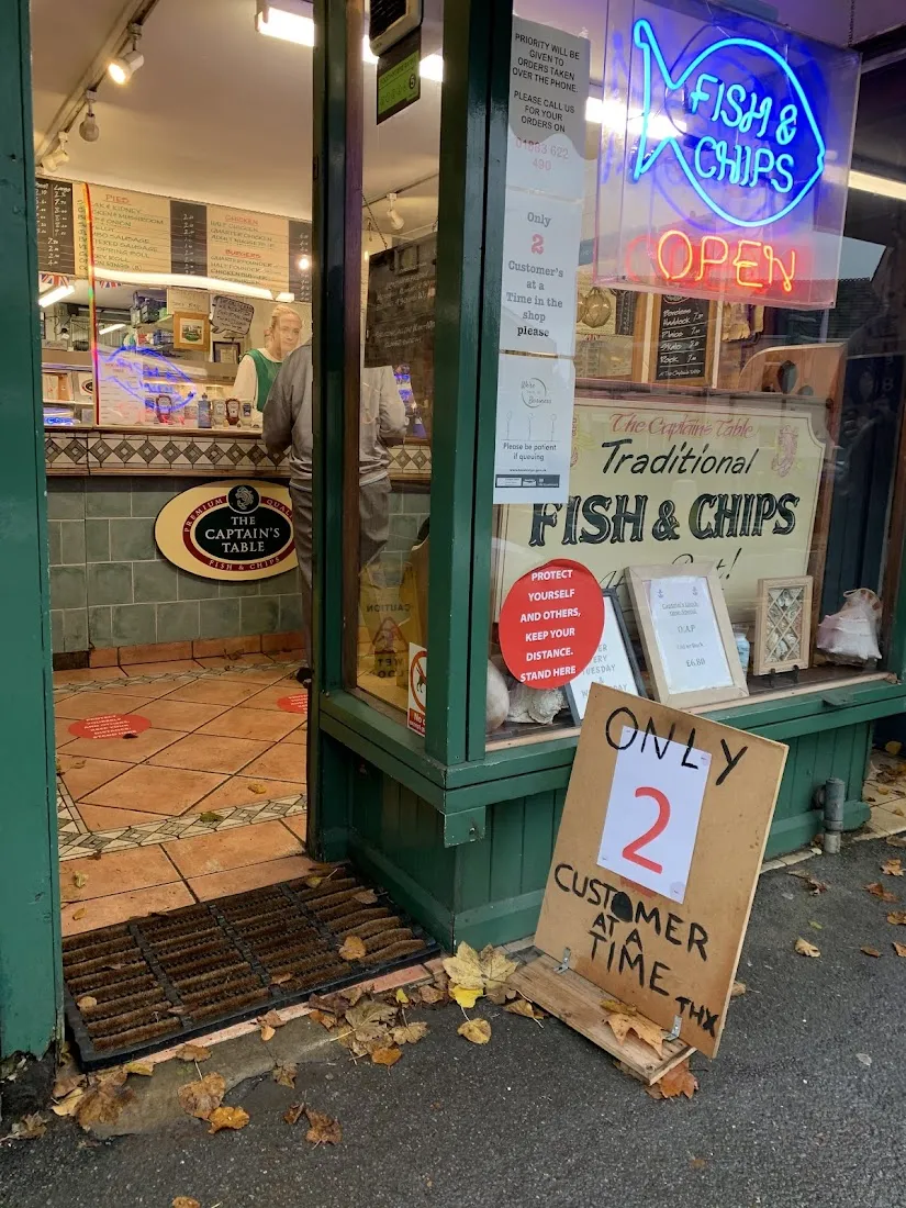 The Captain’s Table - Fish & Chips